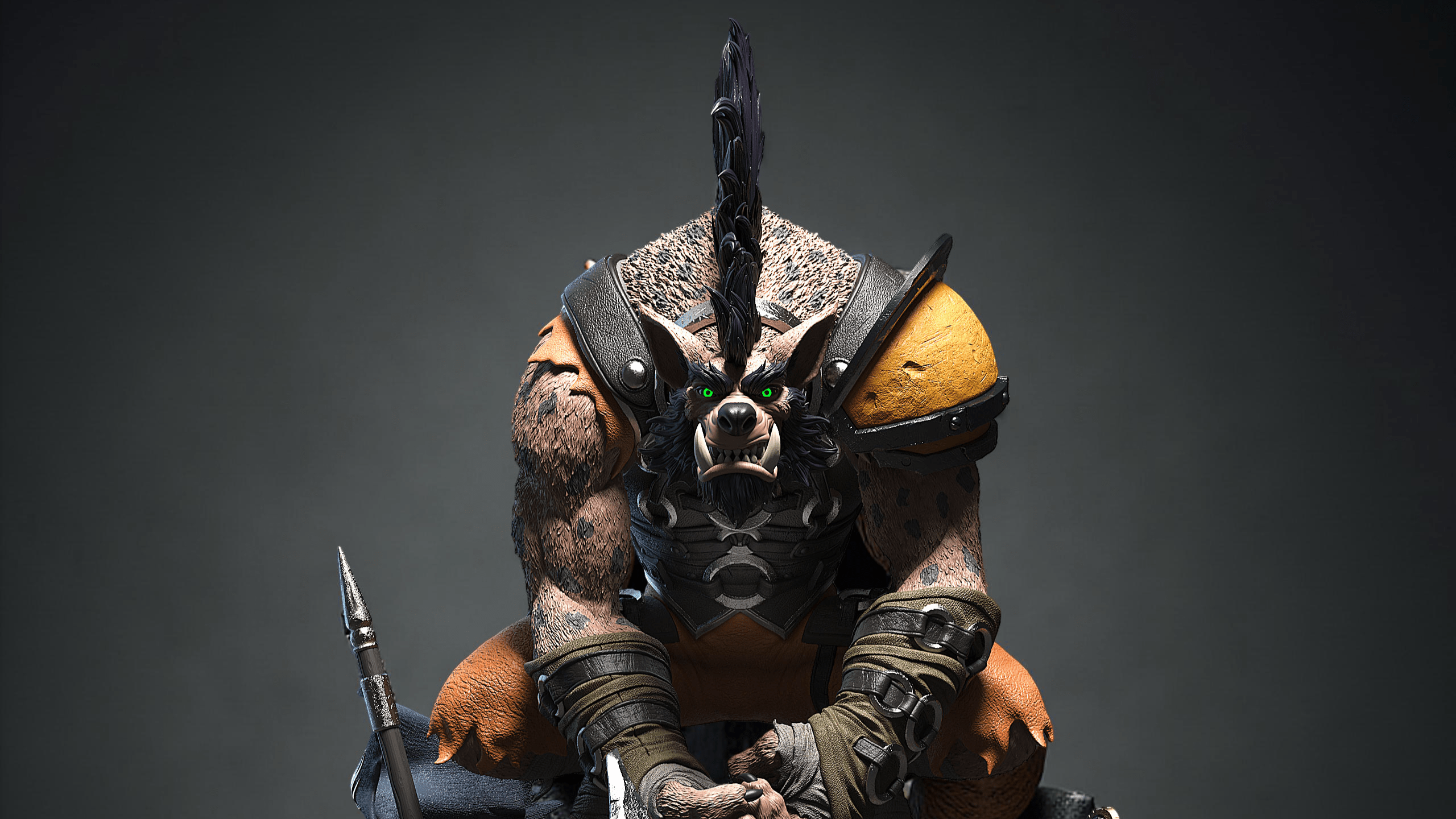 Fichier STL Hogger - Warcraft - IR3D