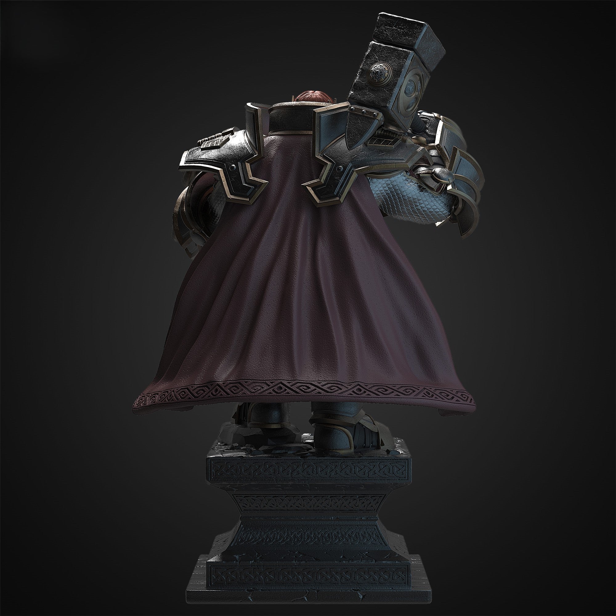Fichier STL Magni Bronzebeard - Warcraft - IR3D