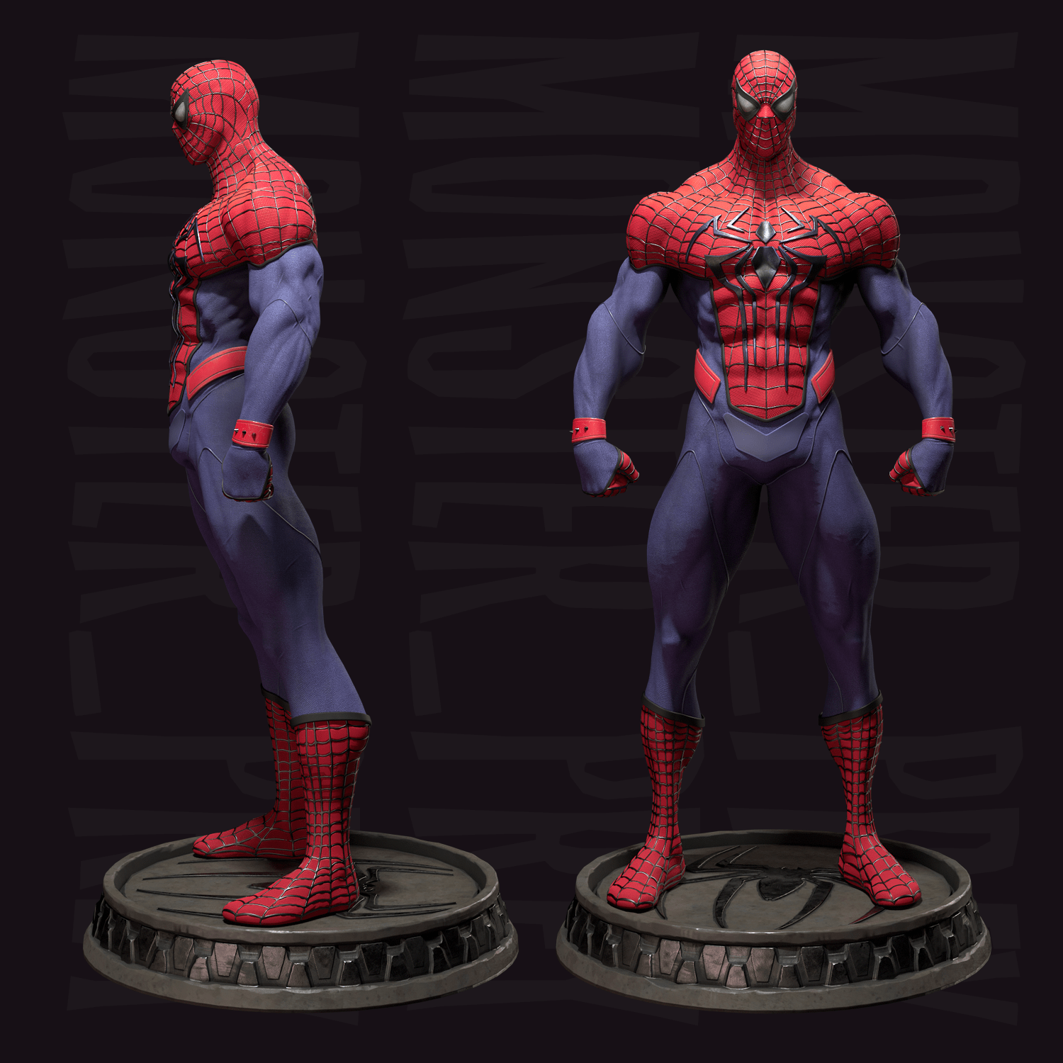 Fichier STL Spiderman - Marvel - IR3D