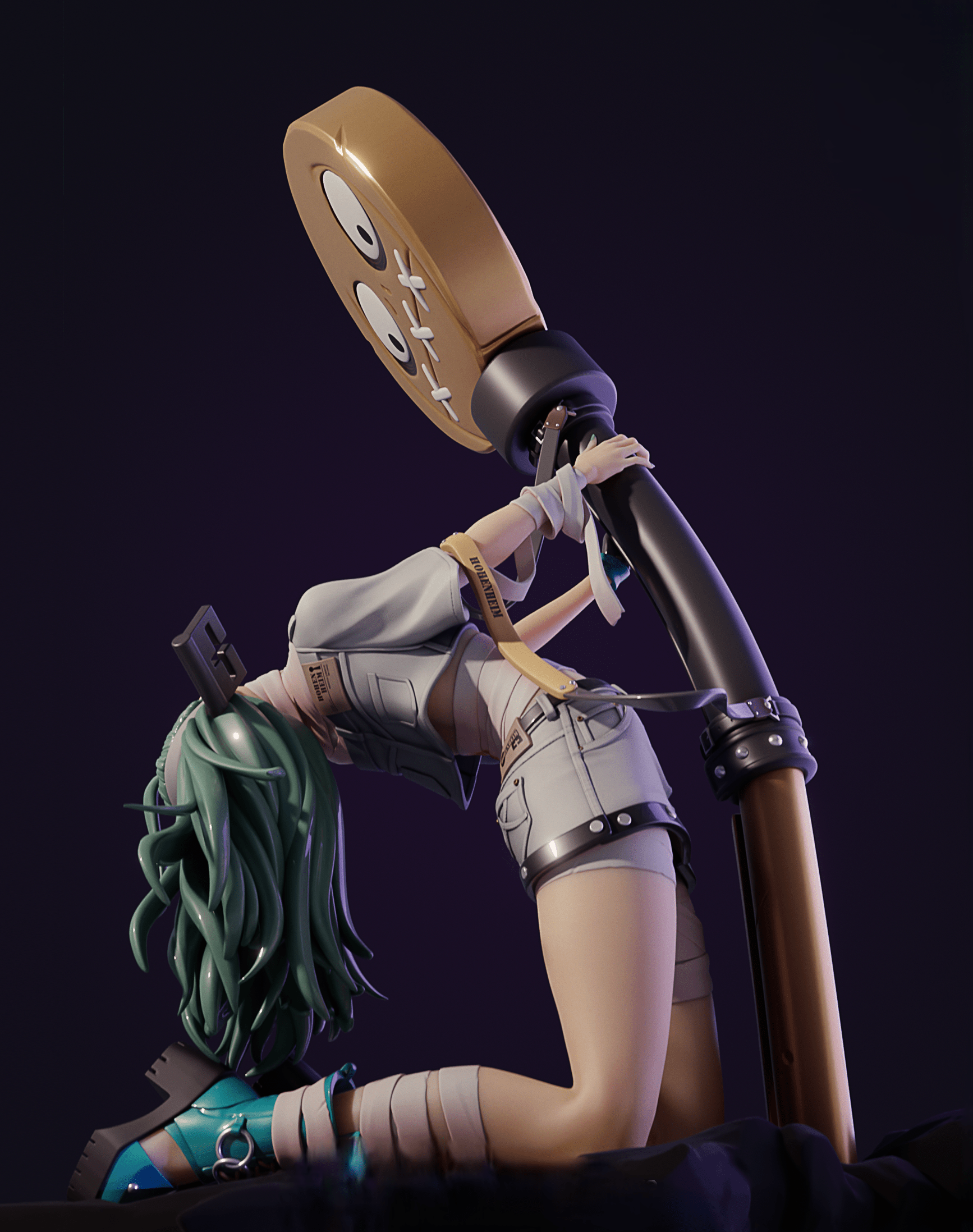 Figurine A.B.A - Guilty Gear Wiki - Manga - IR3D