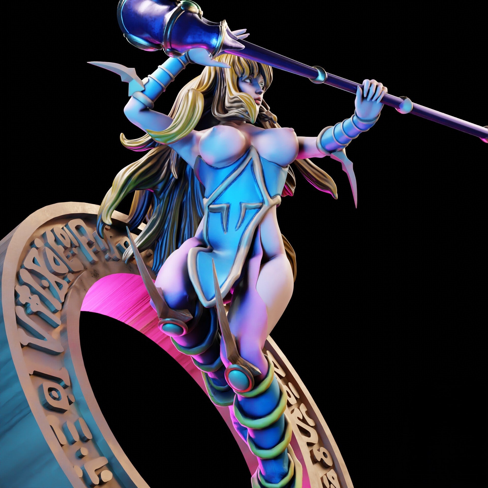 Figurine Adulte Magician's Valkyria - Yu - Gi - Oh! - Manga - IR3D