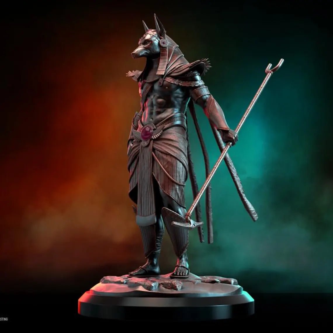 Figurine Anubis - Le Dieu égyptien des morts - IR3D