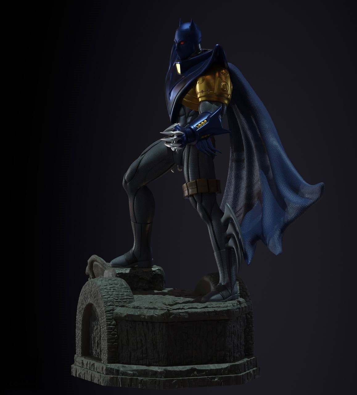 Figurine Azrael - DC Comics / Batman - IR3D
