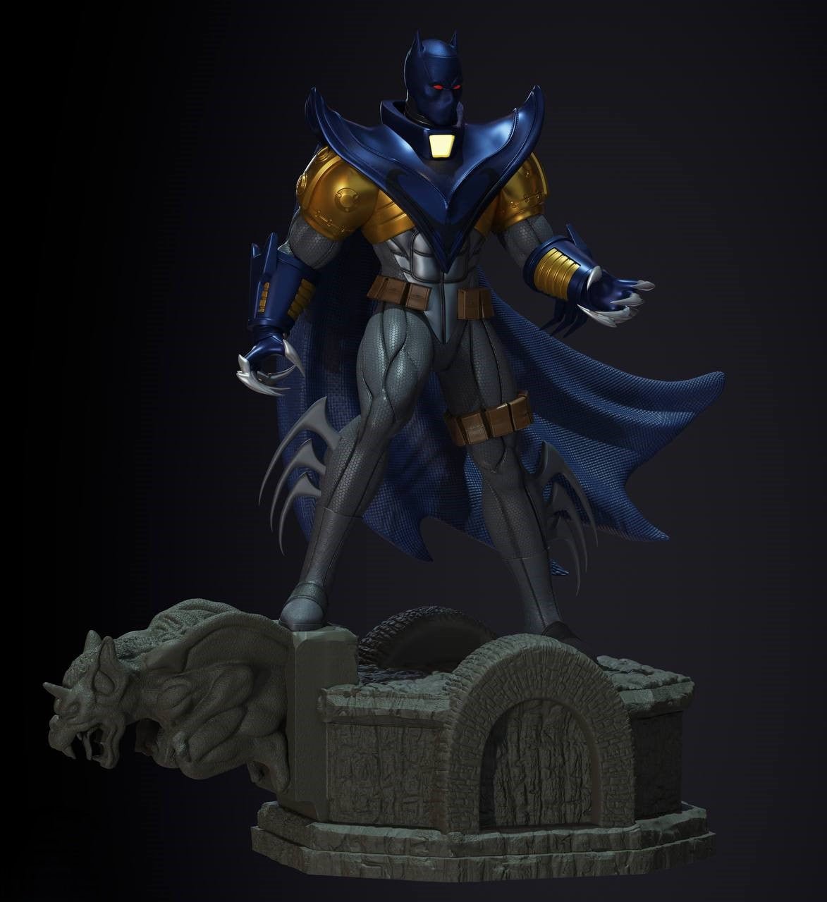 Figurine Azrael - DC Comics / Batman - IR3D