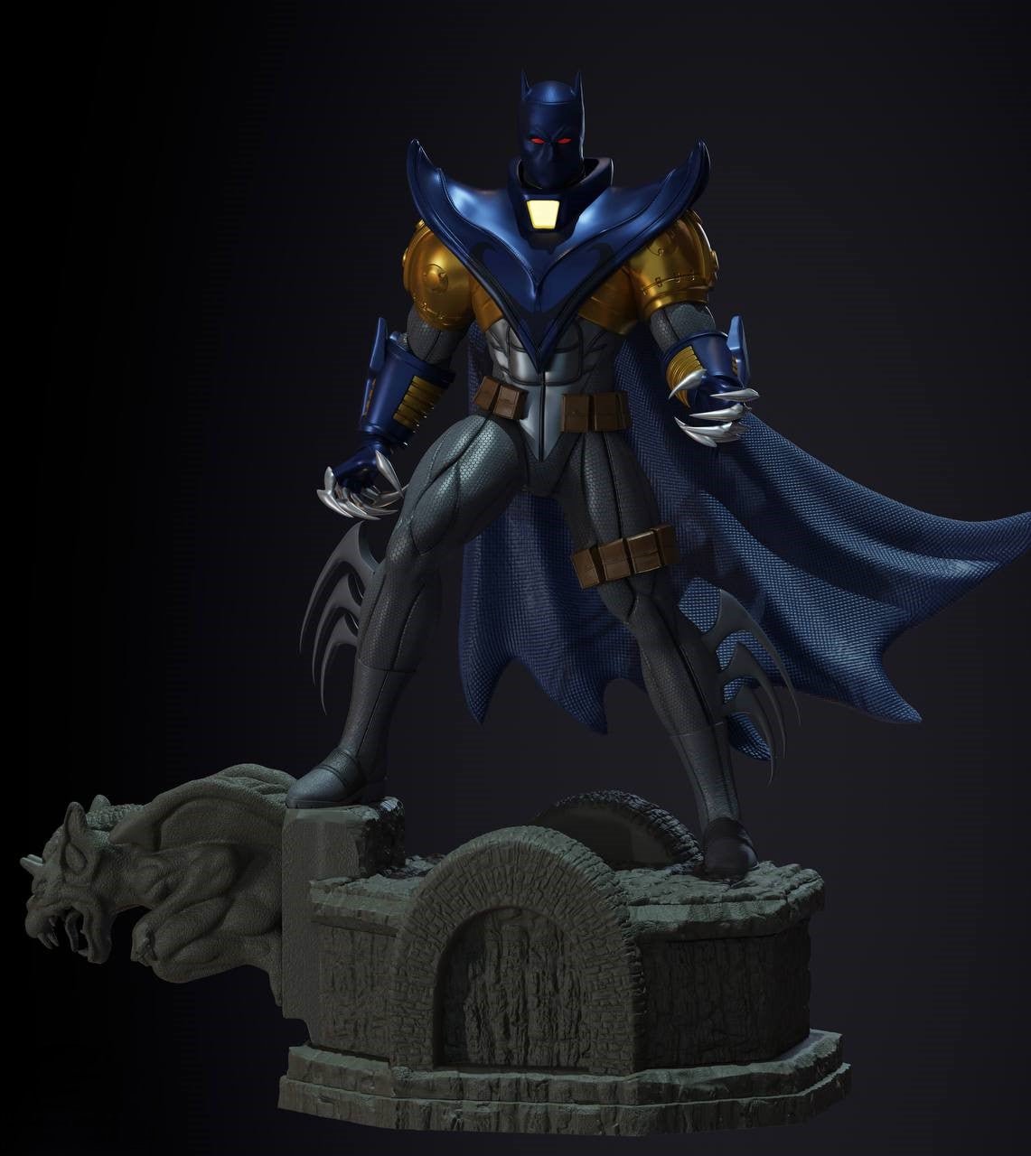 Figurine Azrael - DC Comics / Batman - IR3D