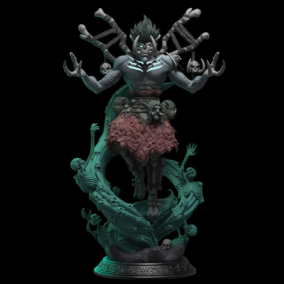 Figurine Bwonsamdi - Warcraft - IR3D