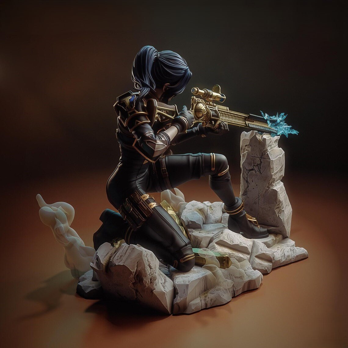 Figurine caitlyn arcane - IR3D