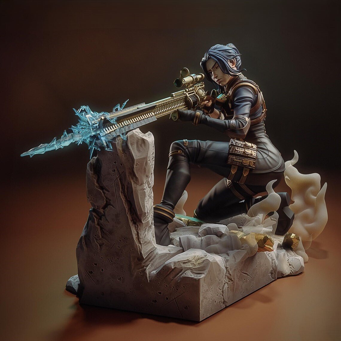 Figurine caitlyn arcane - IR3D