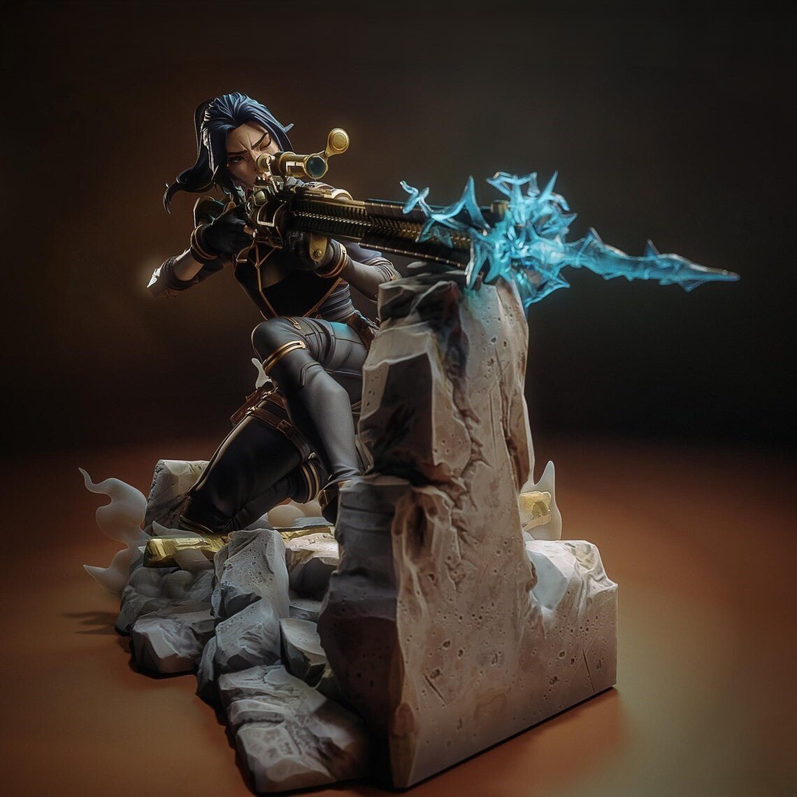 Figurine caitlyn arcane - IR3D