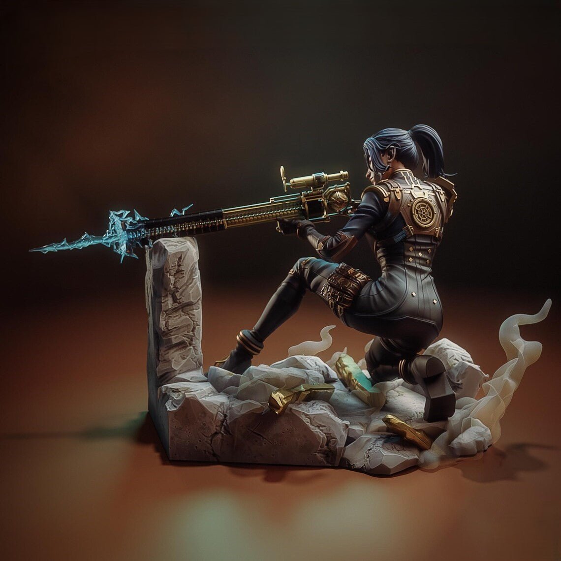 Figurine caitlyn arcane - IR3D
