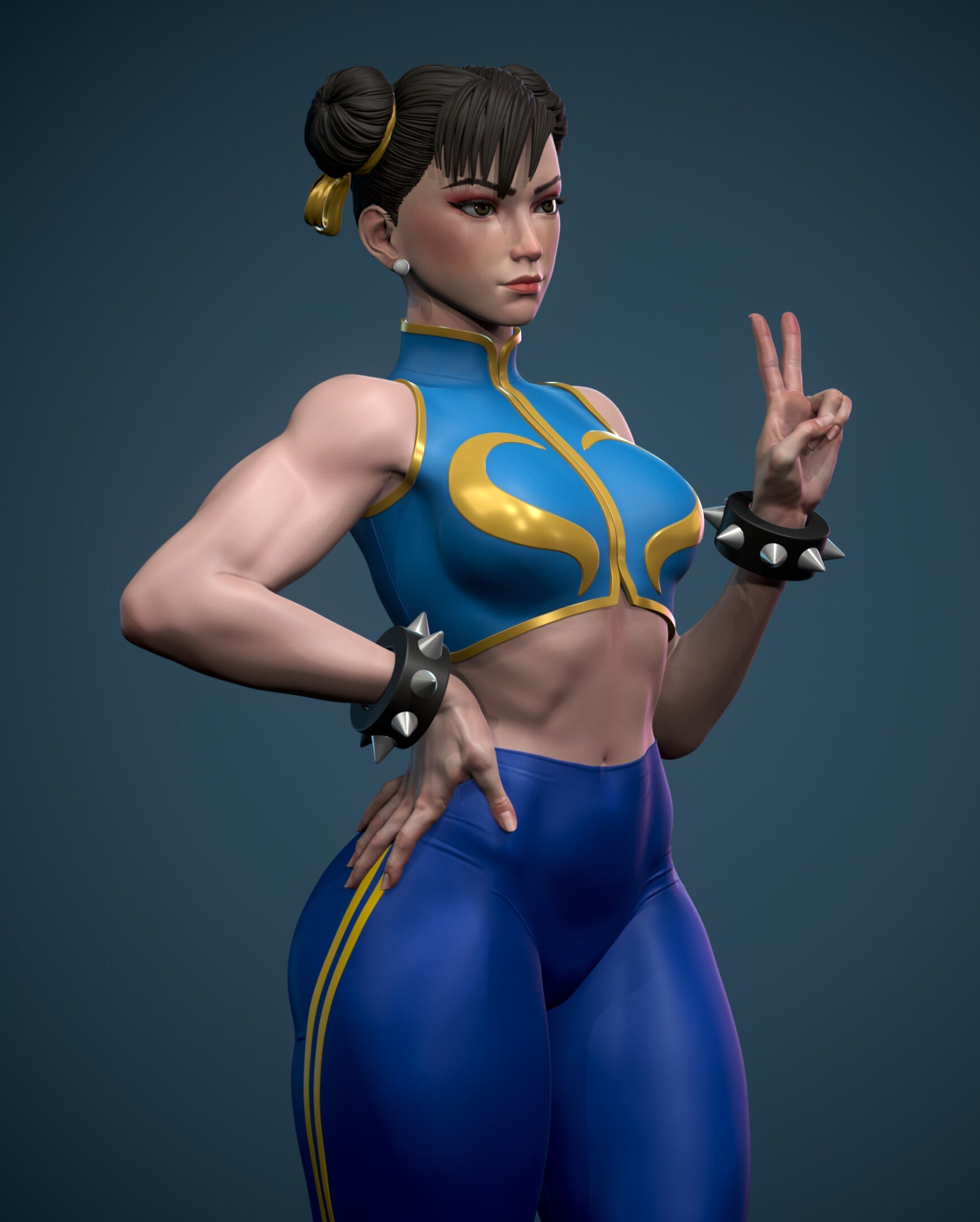 Figurine Chun Li - Manga - IR3D