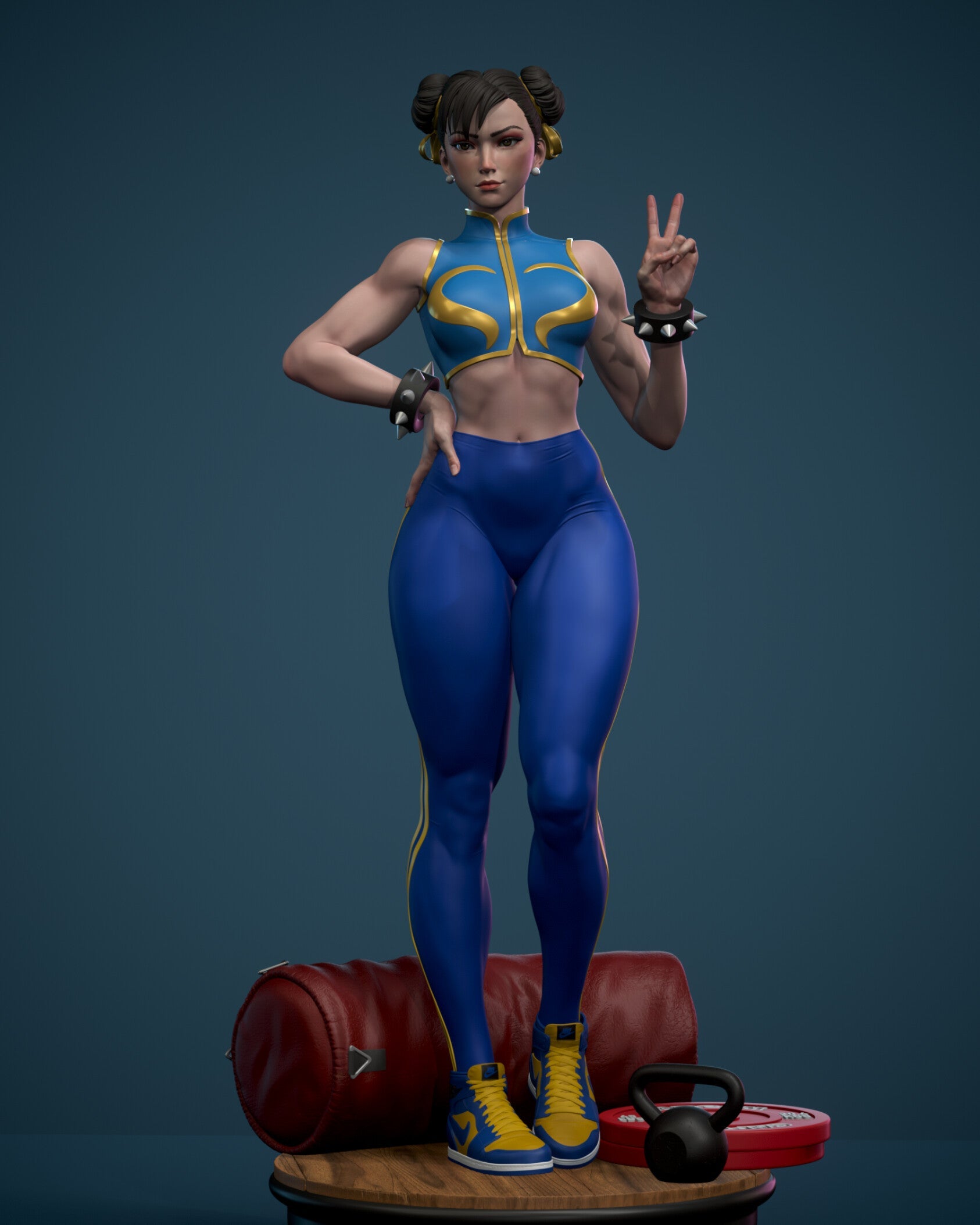 Figurine Chun Li - Manga - IR3D