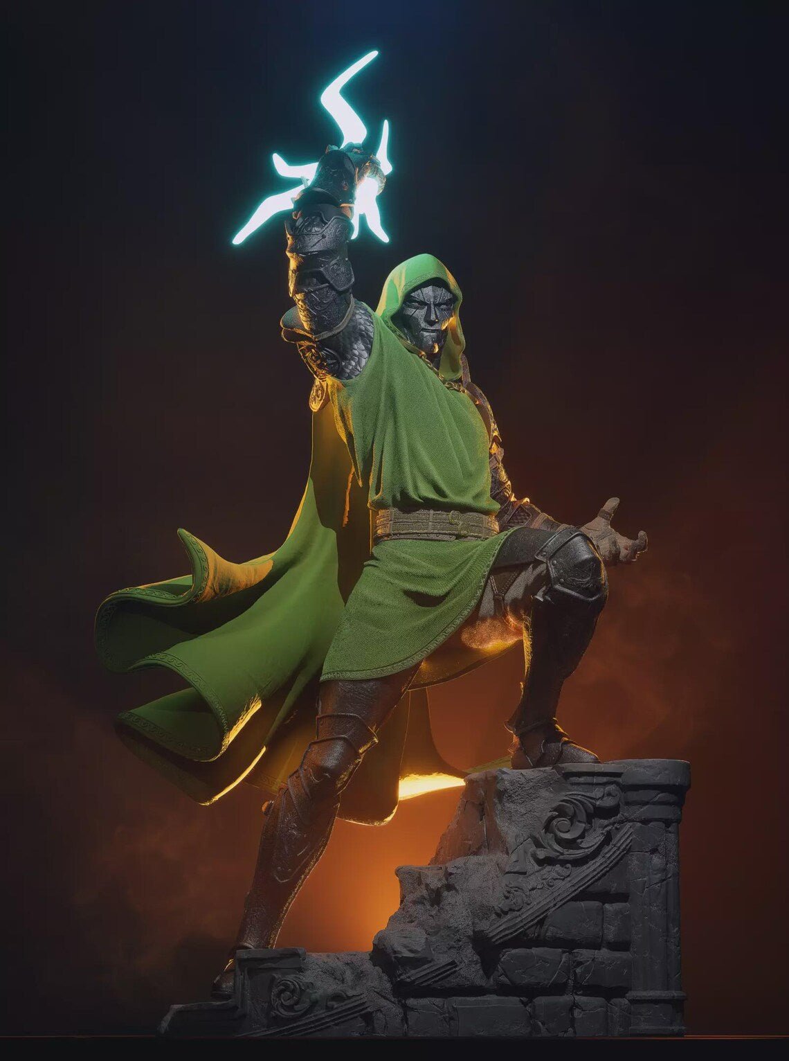 Figurine Doctor Doom - Marvel - IR3D