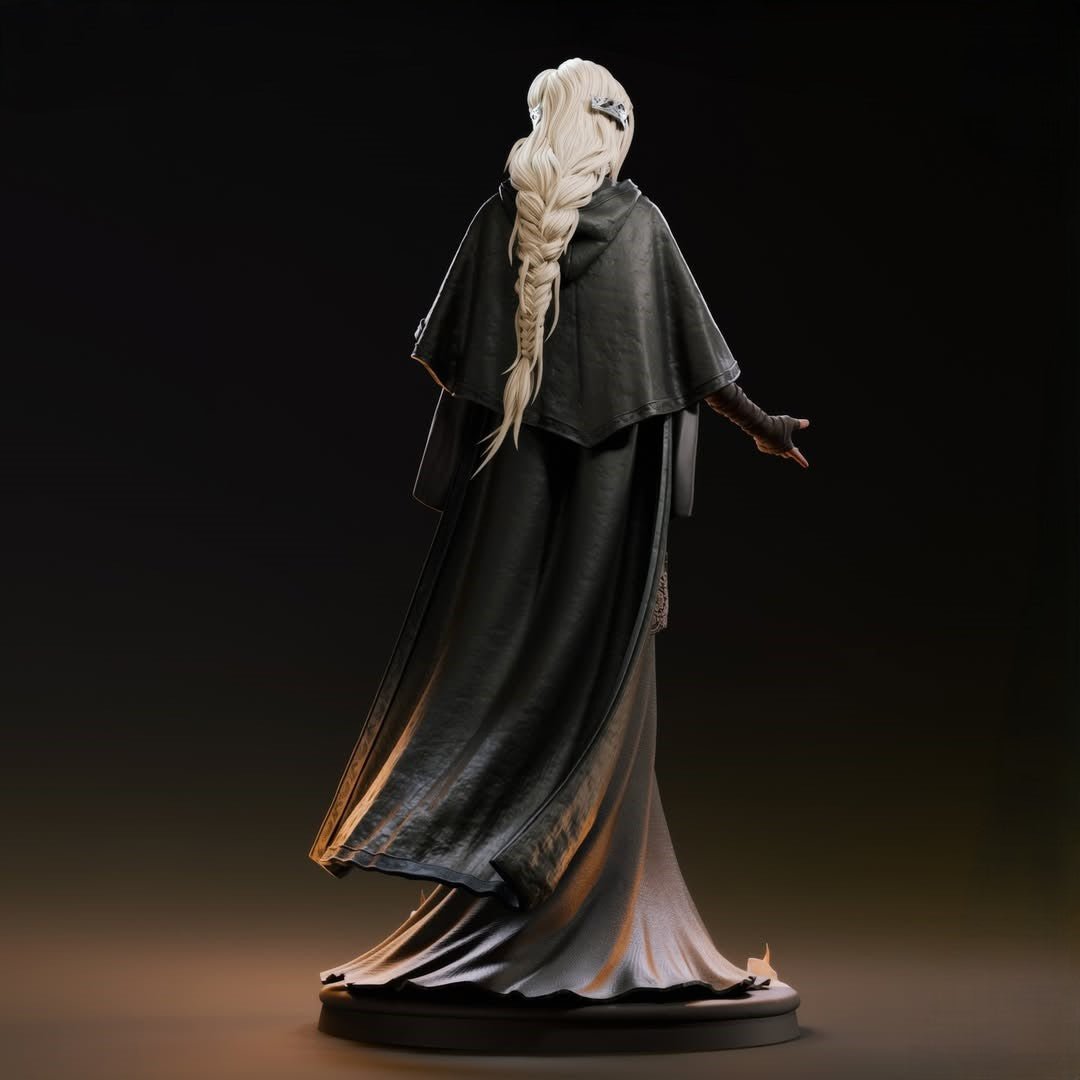 Figurine Fire Keeper from Dark Souls 3 - IR3D