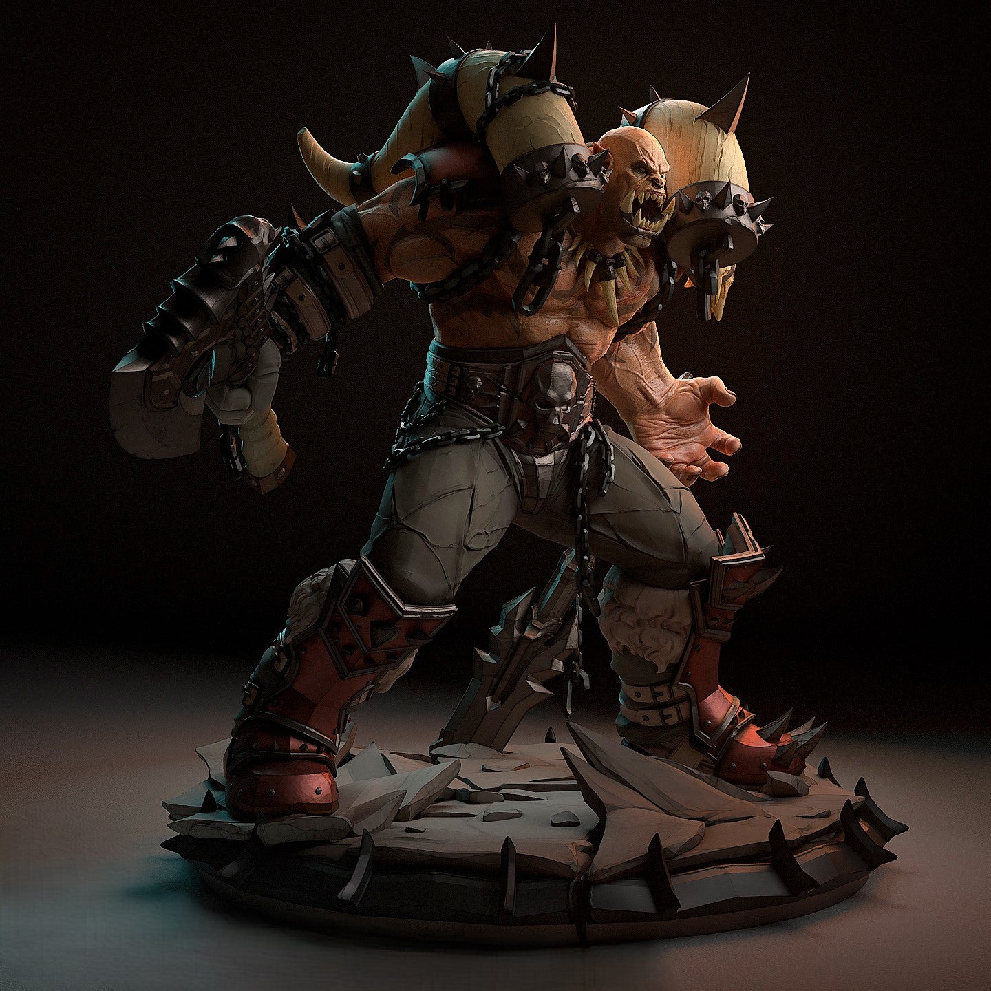 Figurine Garrosh Hellscream - Warcraft - IR3D