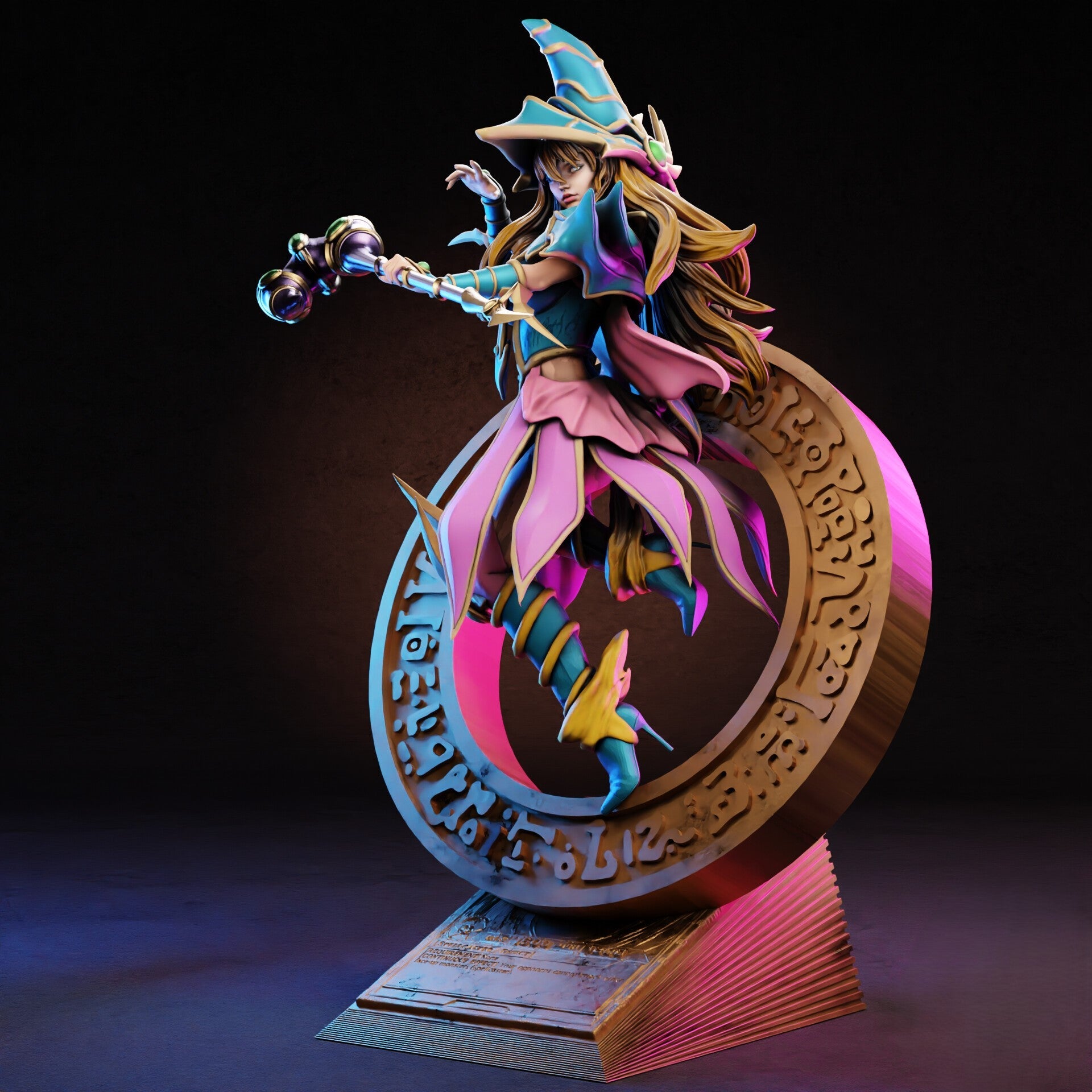 Figurine Magician's Valkyria - Yu - Gi - Oh! - Manga - IR3D
