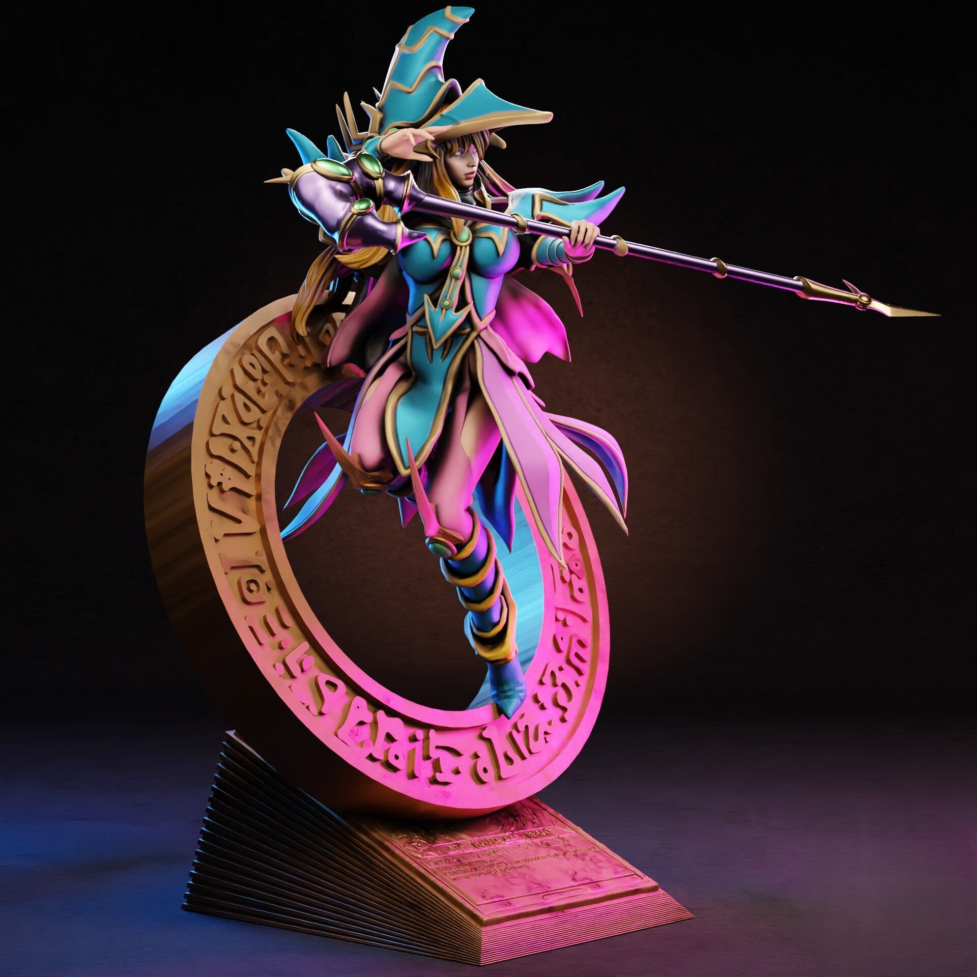 Figurine Magician's Valkyria - Yu - Gi - Oh! - Manga - IR3D