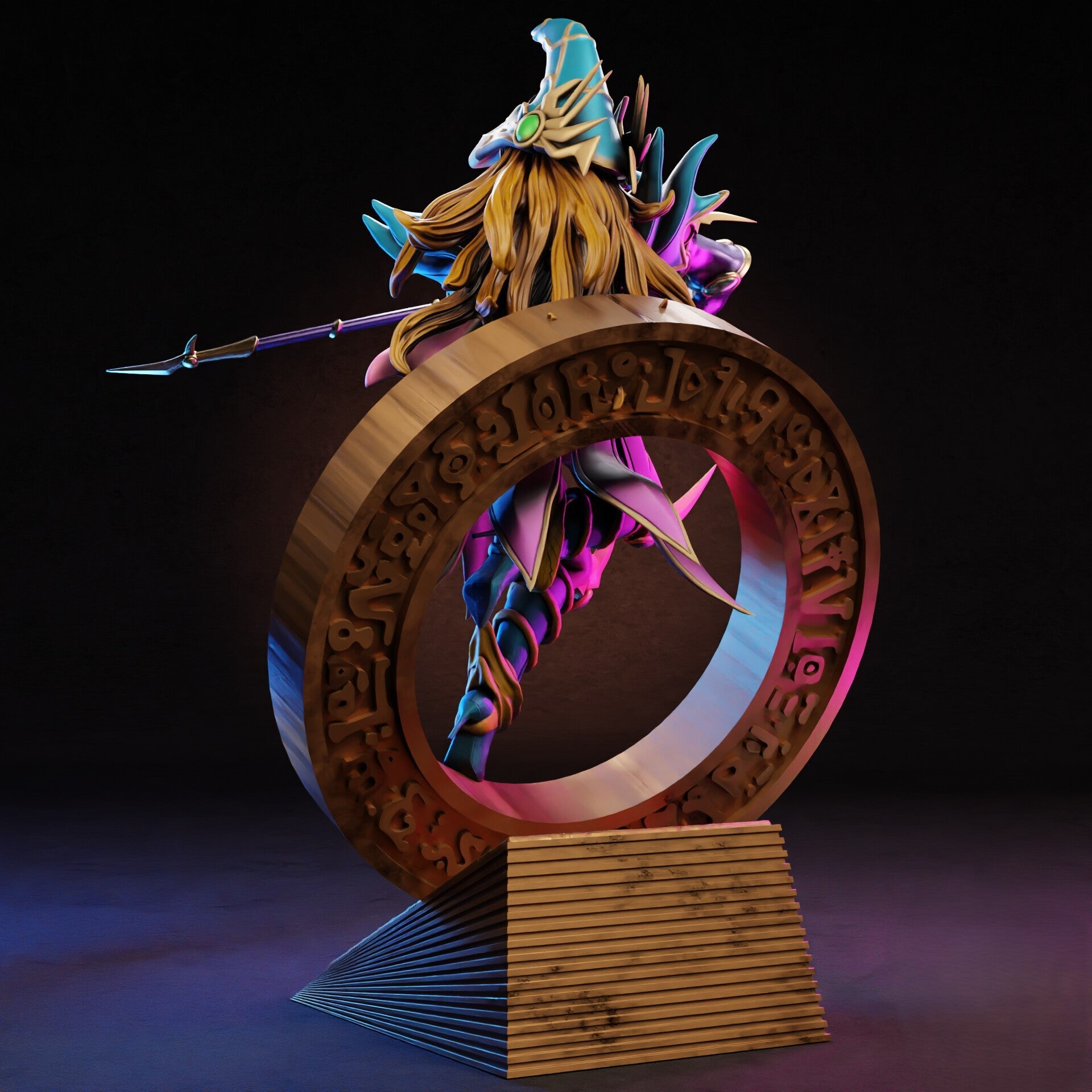 Figurine Magician's Valkyria - Yu - Gi - Oh! - Manga - IR3D
