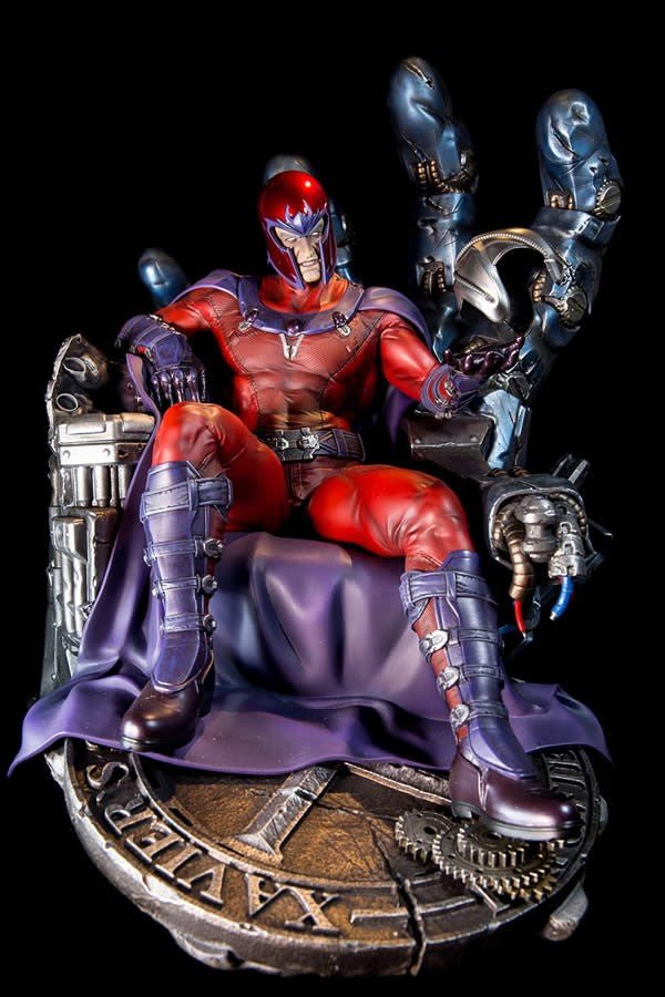 Figurine Magneto on Throne - Marvel - IR3D