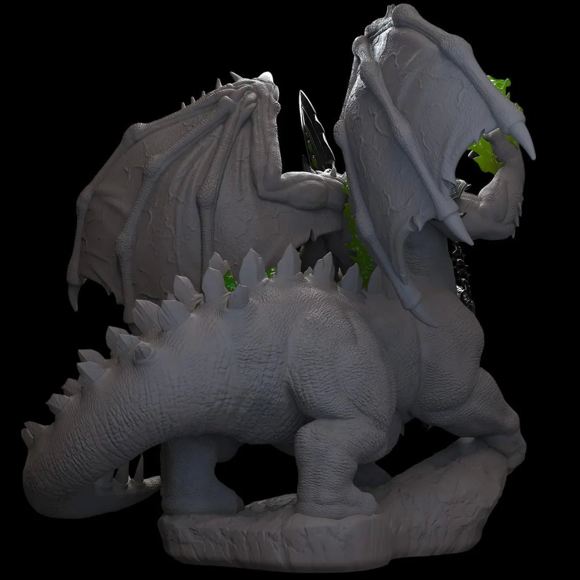 Figurine Mannoroth - Warcraft - IR3D