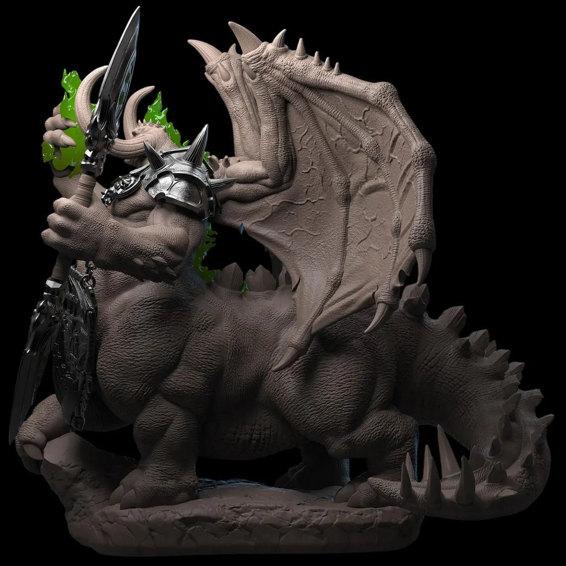 Figurine Mannoroth - Warcraft - IR3D