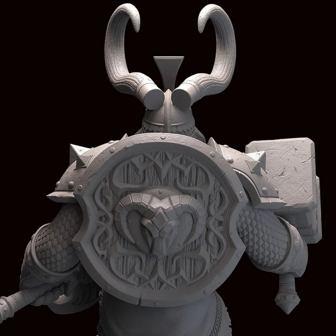 Figurine Muradin Bronzebeard - Warcraft - IR3D