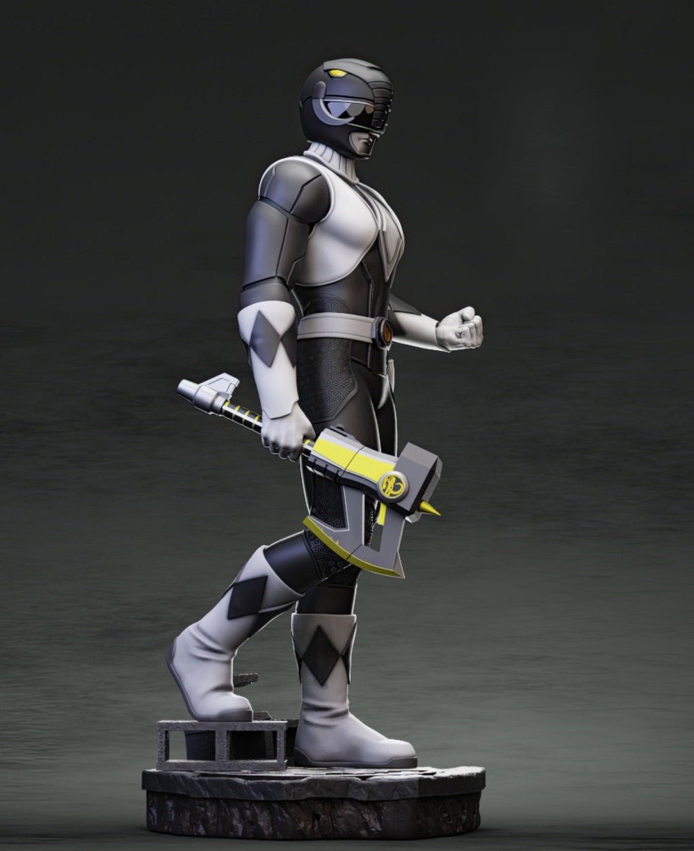 Figurine Power Rangers Black - IR3D