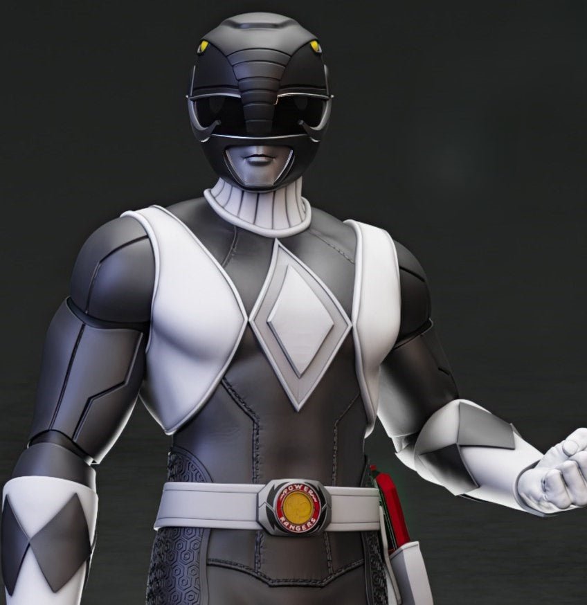 Figurine Power Rangers Black - IR3D
