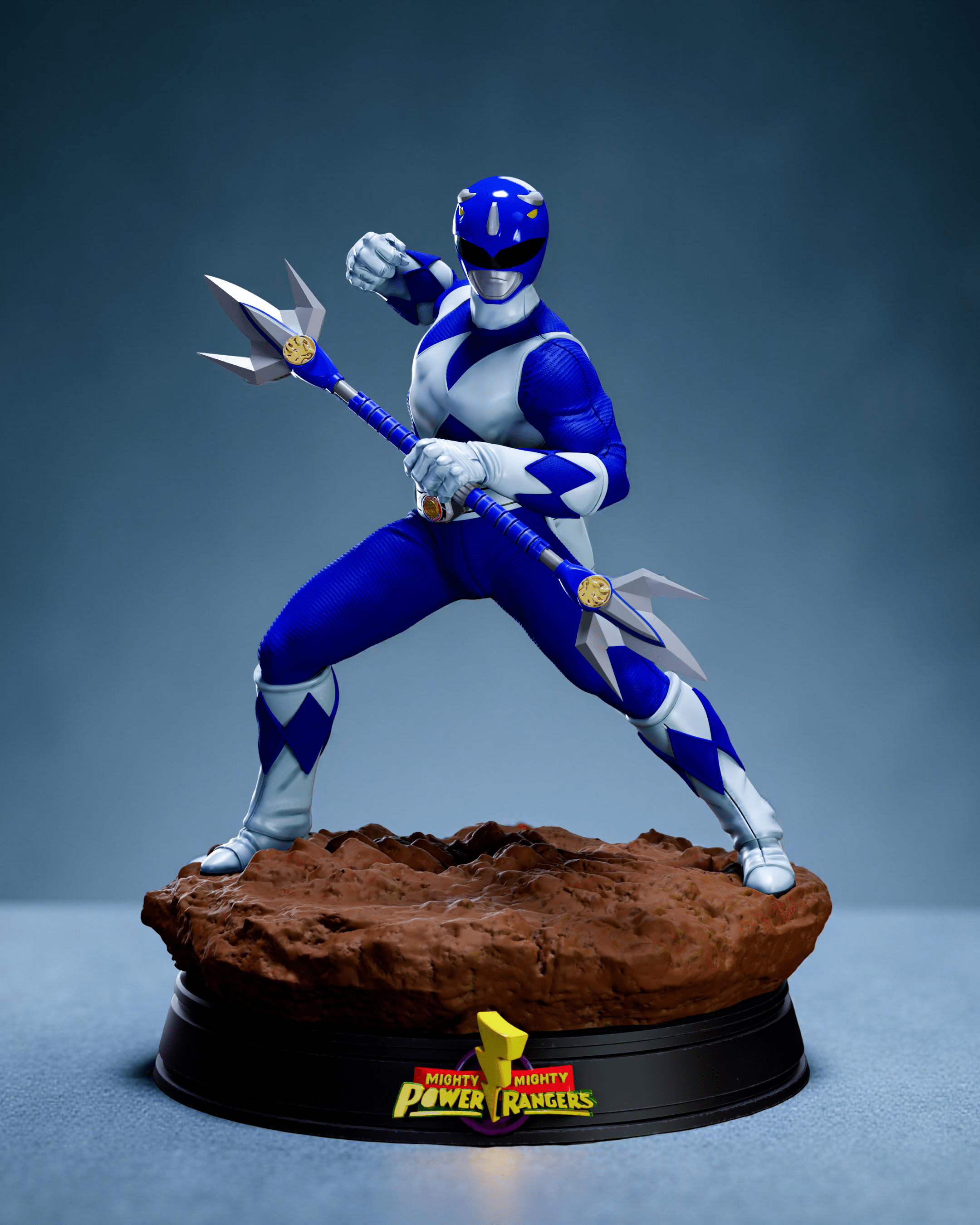 Figurine Power Rangers Blue - IR3D