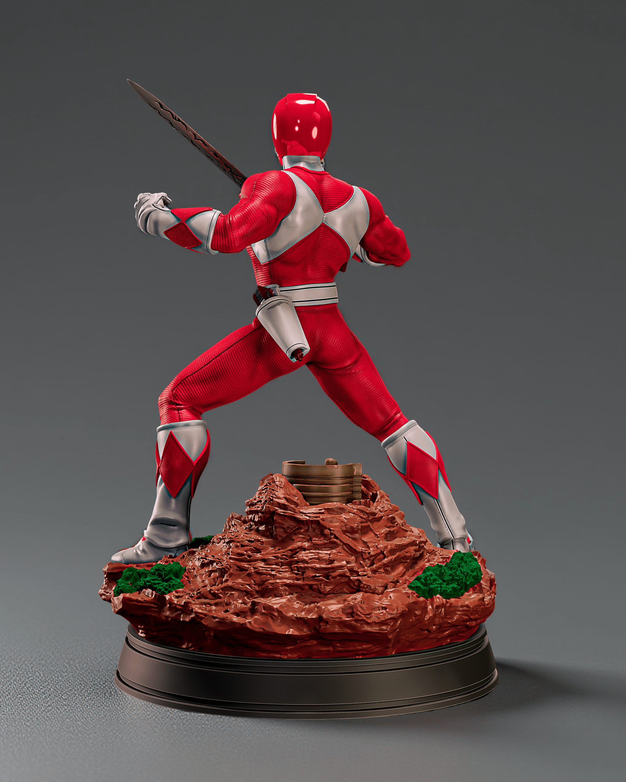 Figurine Power Rangers Red - IR3D
