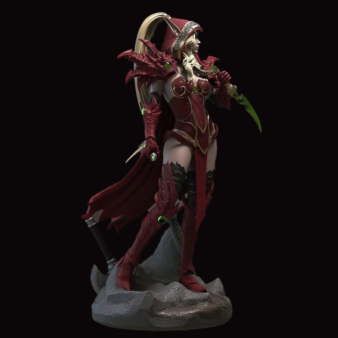 Figurine Valeera Sanguinar - Warcraft - IR3D