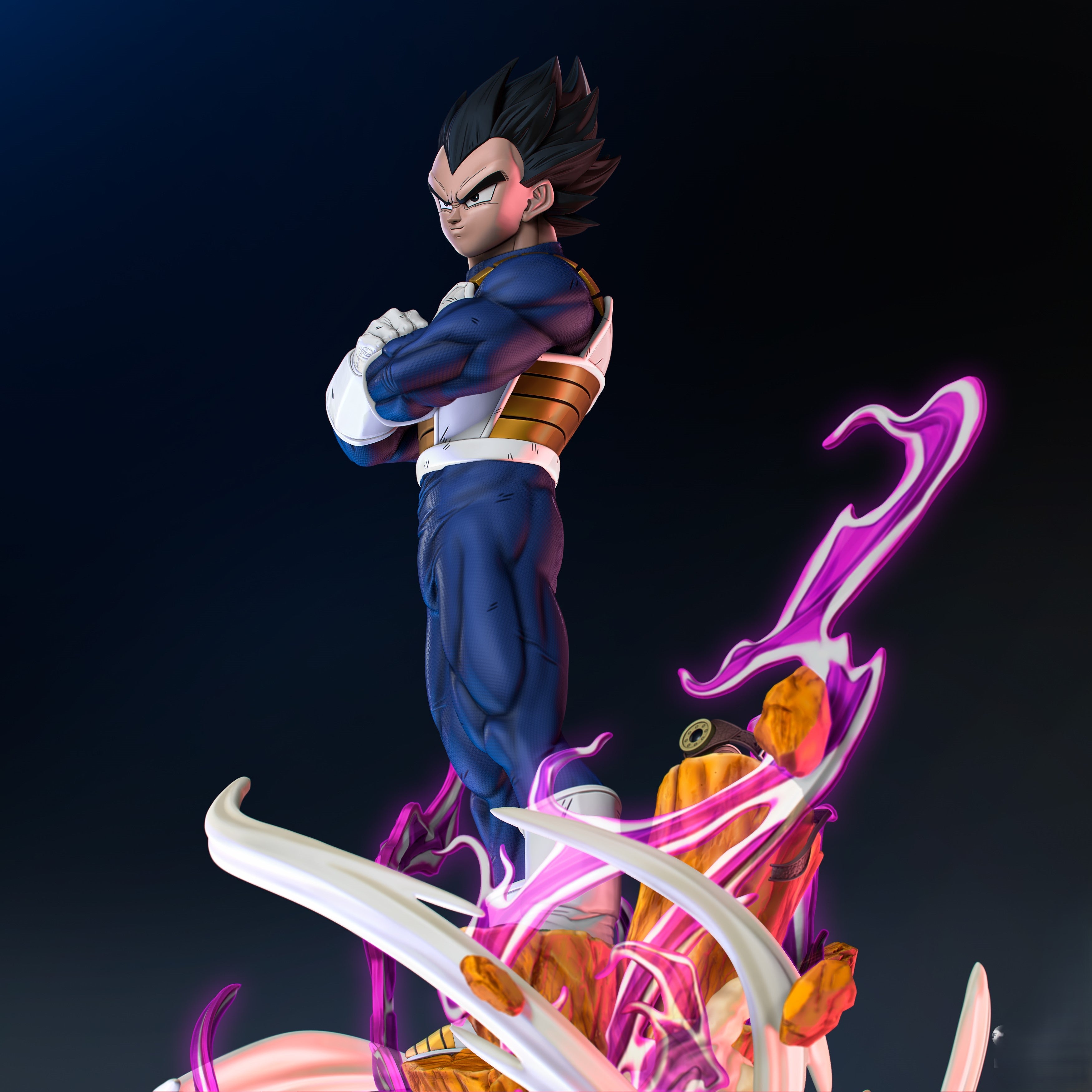 Figurine Vegeta - Dragon Ball Z - Manga - IR3D