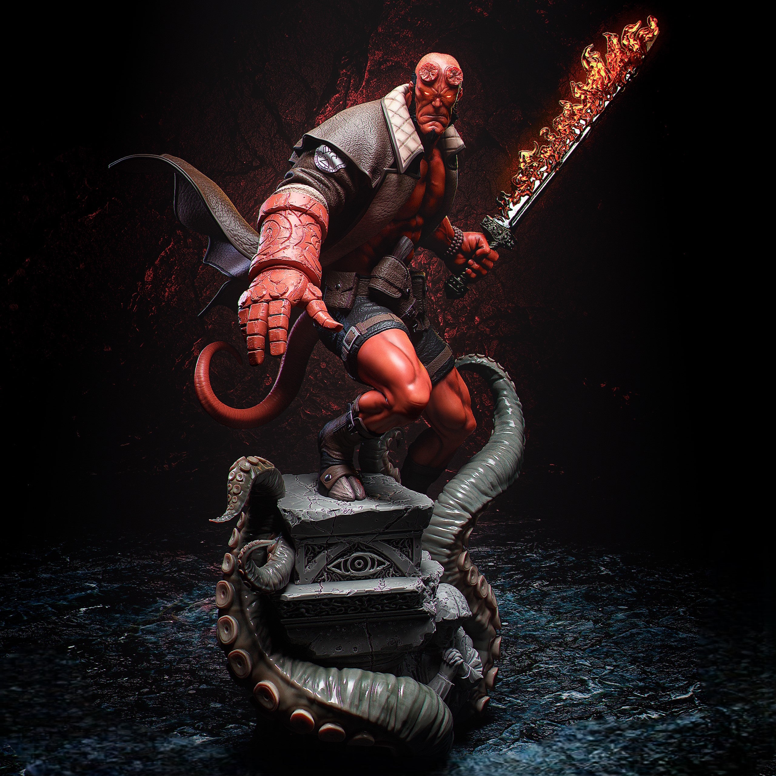 Figurine HELLBOY - IR3D