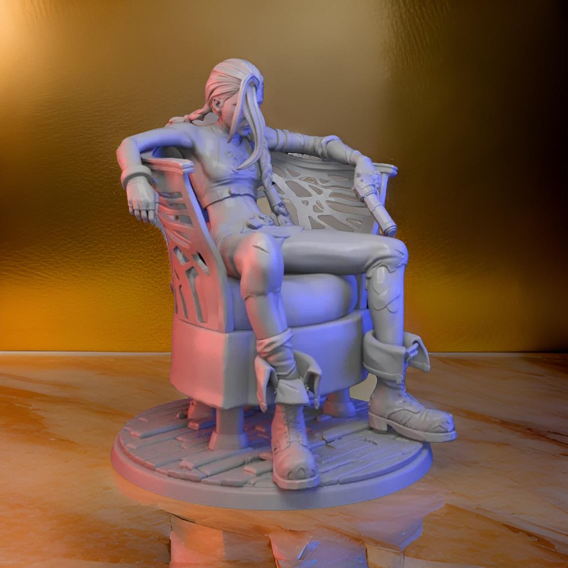 Figurine Jinx Arcane - IR3D