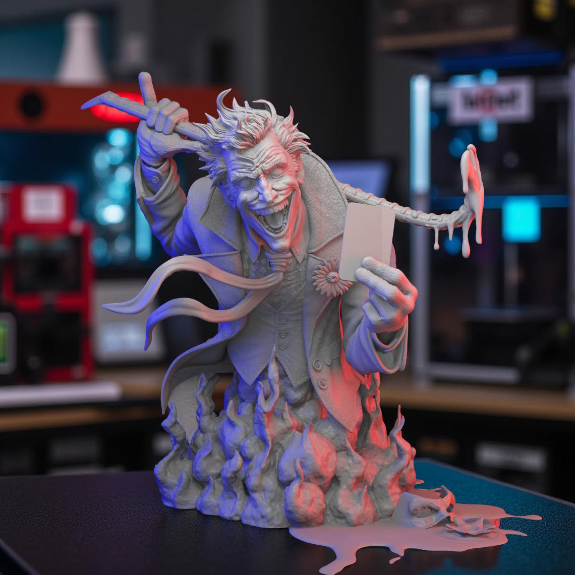 Buste jocker maniac - IR3D