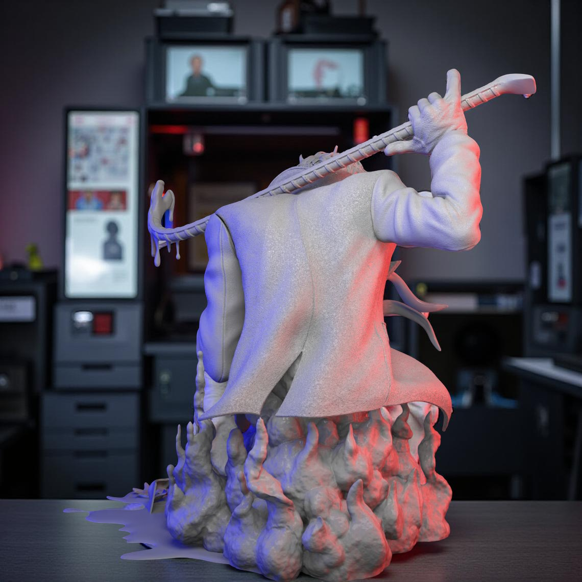 Buste jocker maniac - IR3D
