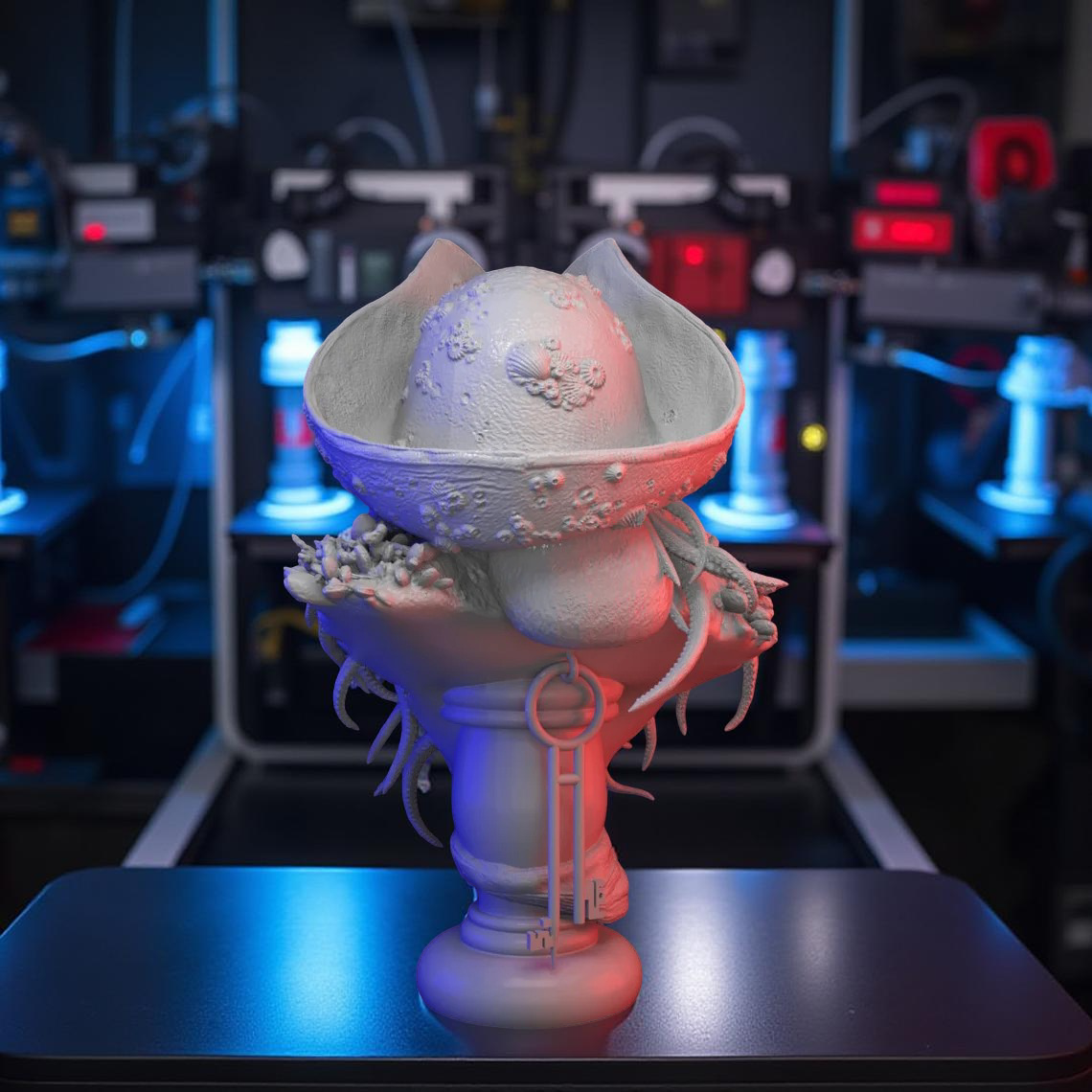 Buste Davy Jones - IR3D
