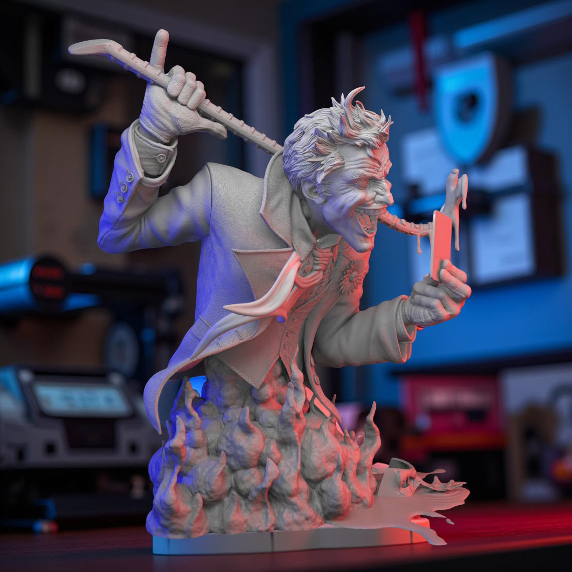 Buste jocker maniac - IR3D