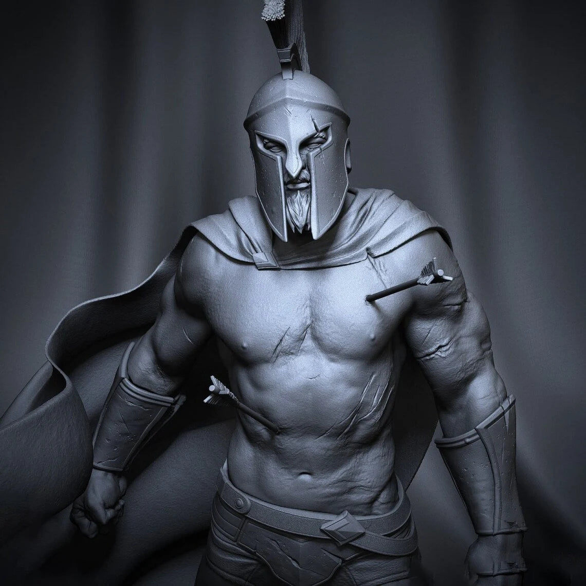 Figurine leonidas 300 - IR3D