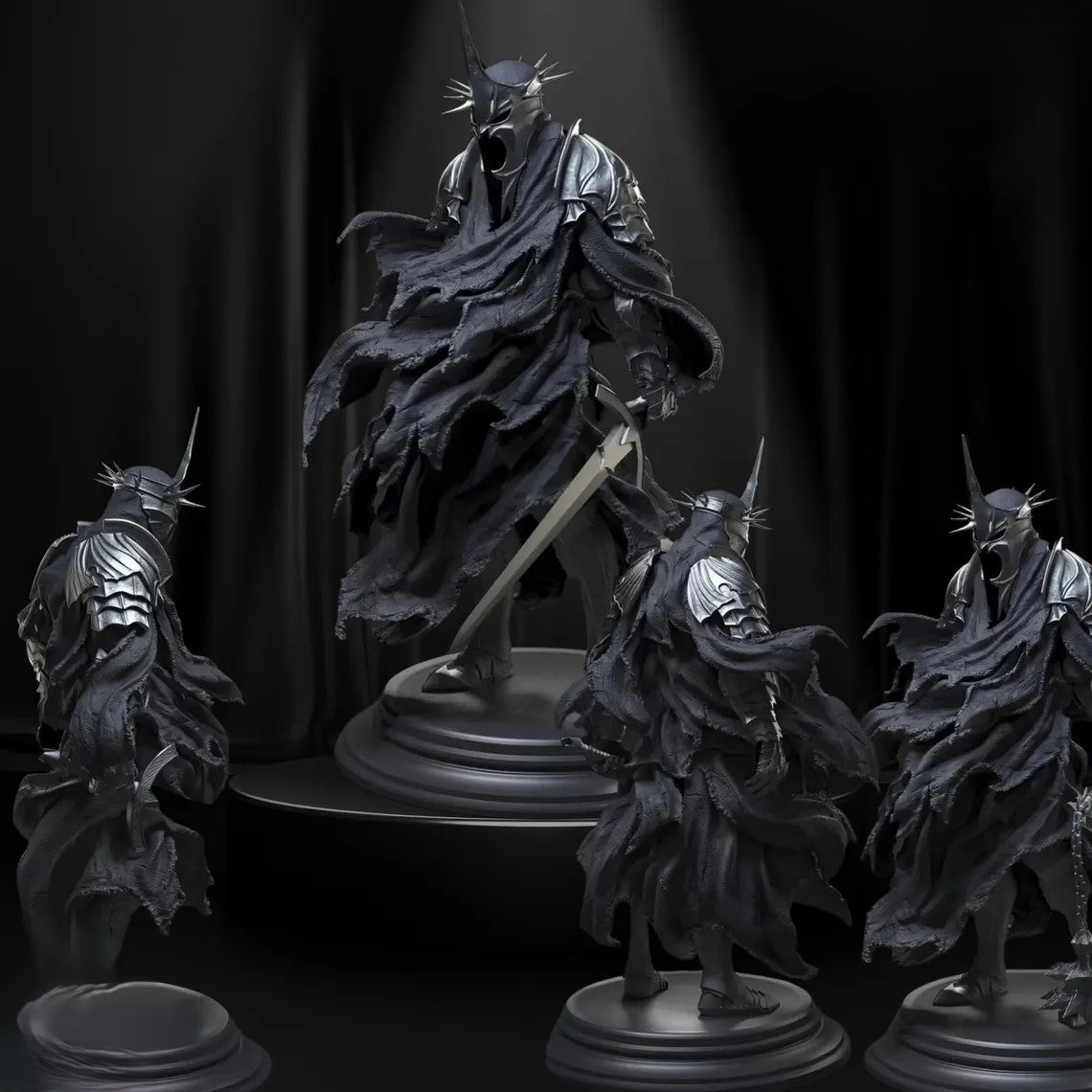 Figurine The Witch King of Angmar - IR3D