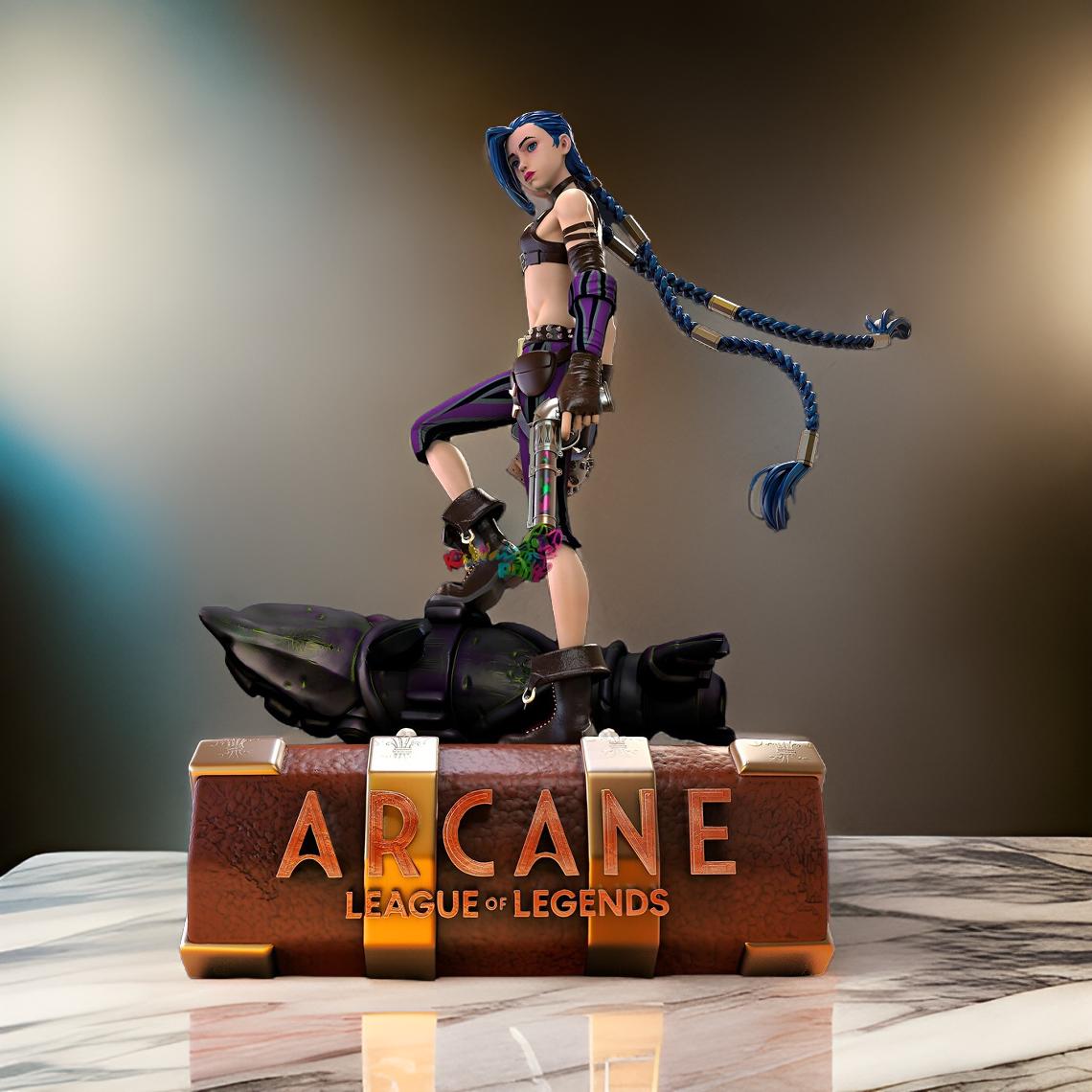 Figurine Jinx Arcane - IR3D