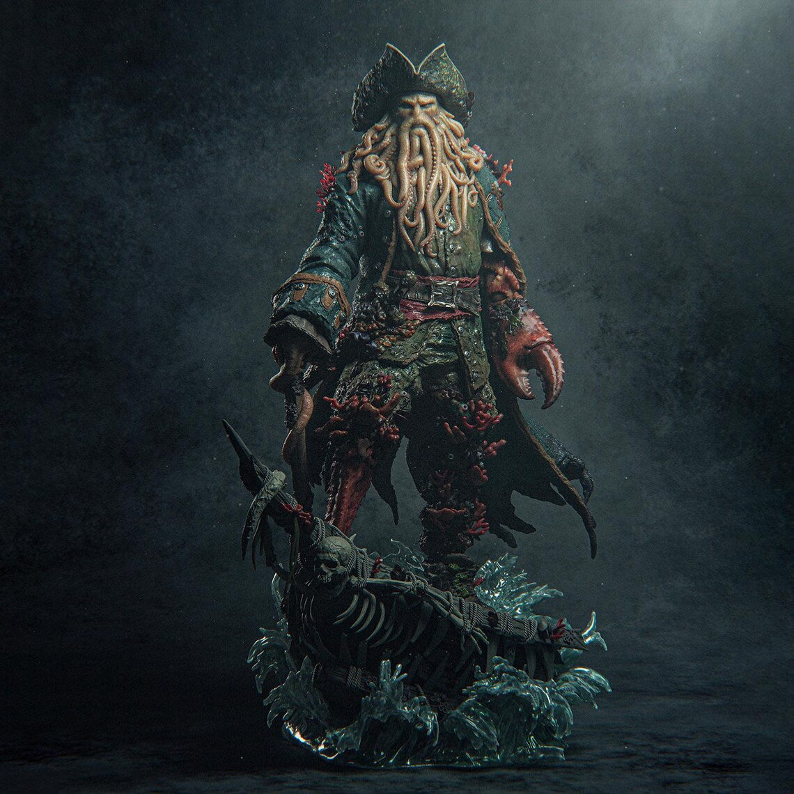 Figurine Davy Jones - IR3D