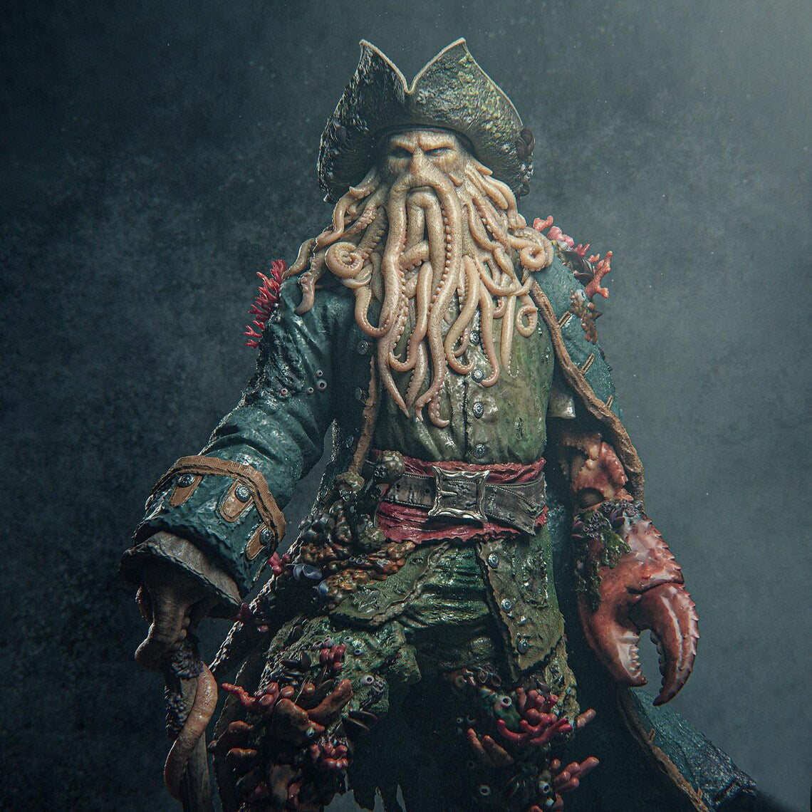 Figurine Davy Jones - IR3D