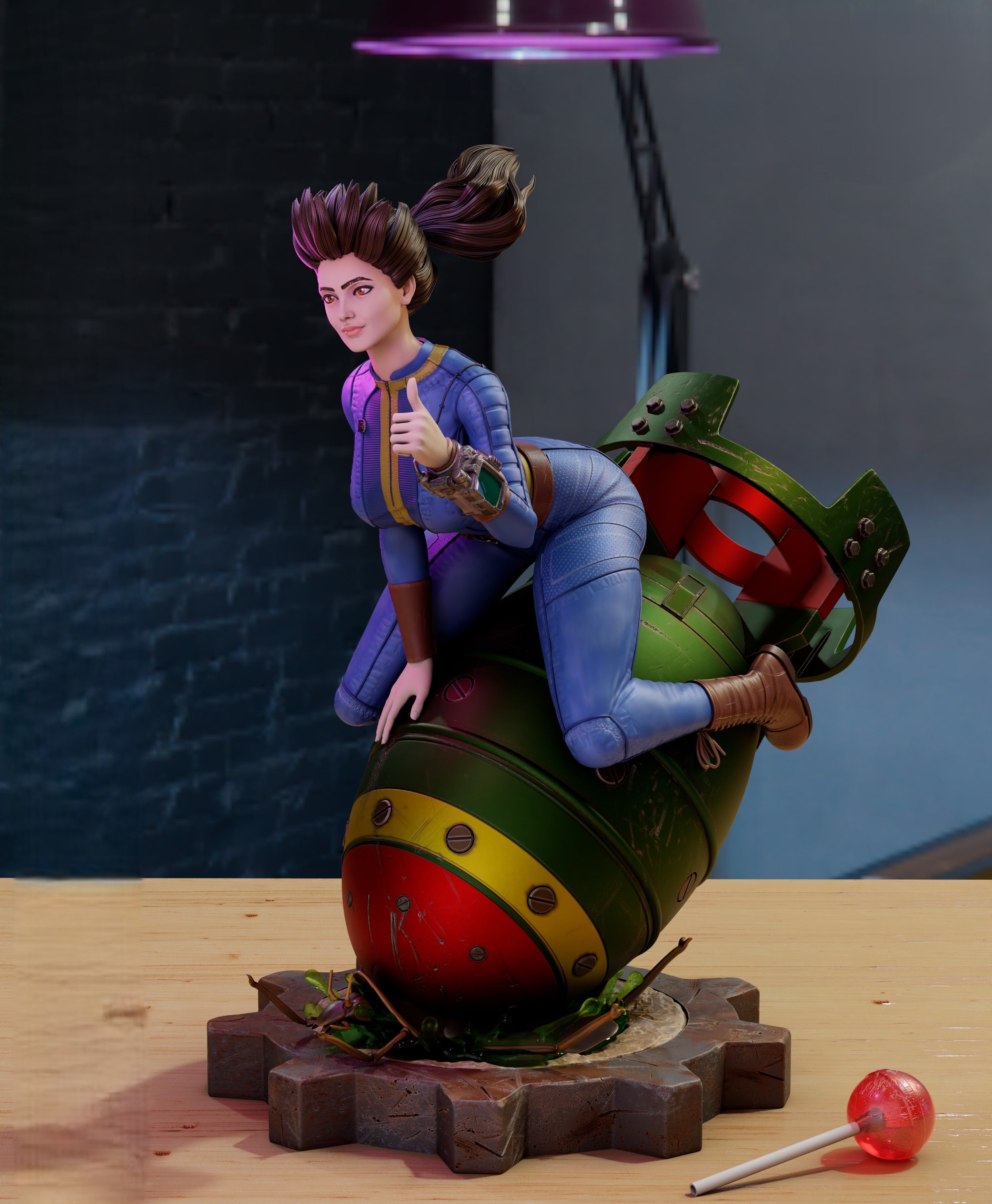 Figurine Trick of treat - Lucy - IR3D