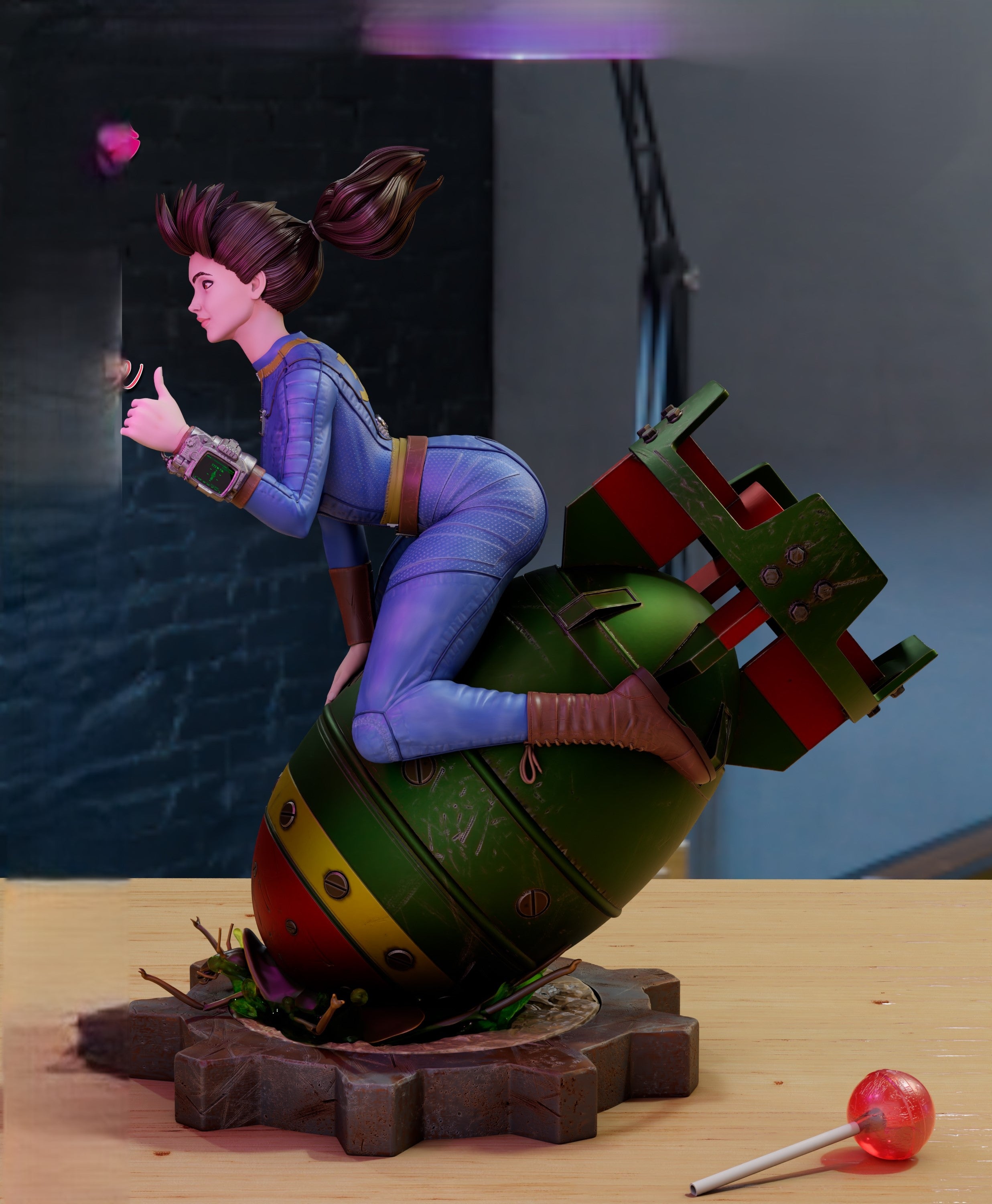 Figurine Trick of treat - Lucy - IR3D