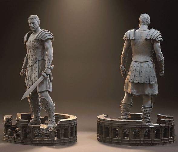 Fichier STL Gladiator Maximus - IR3D