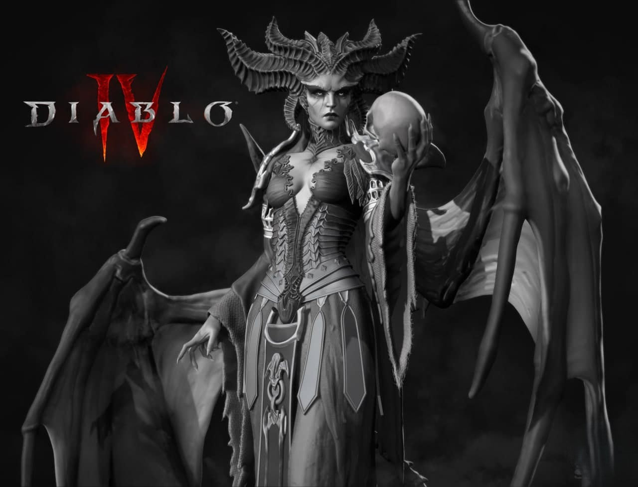 Figurine Lilith - Diablo IV - IR3D