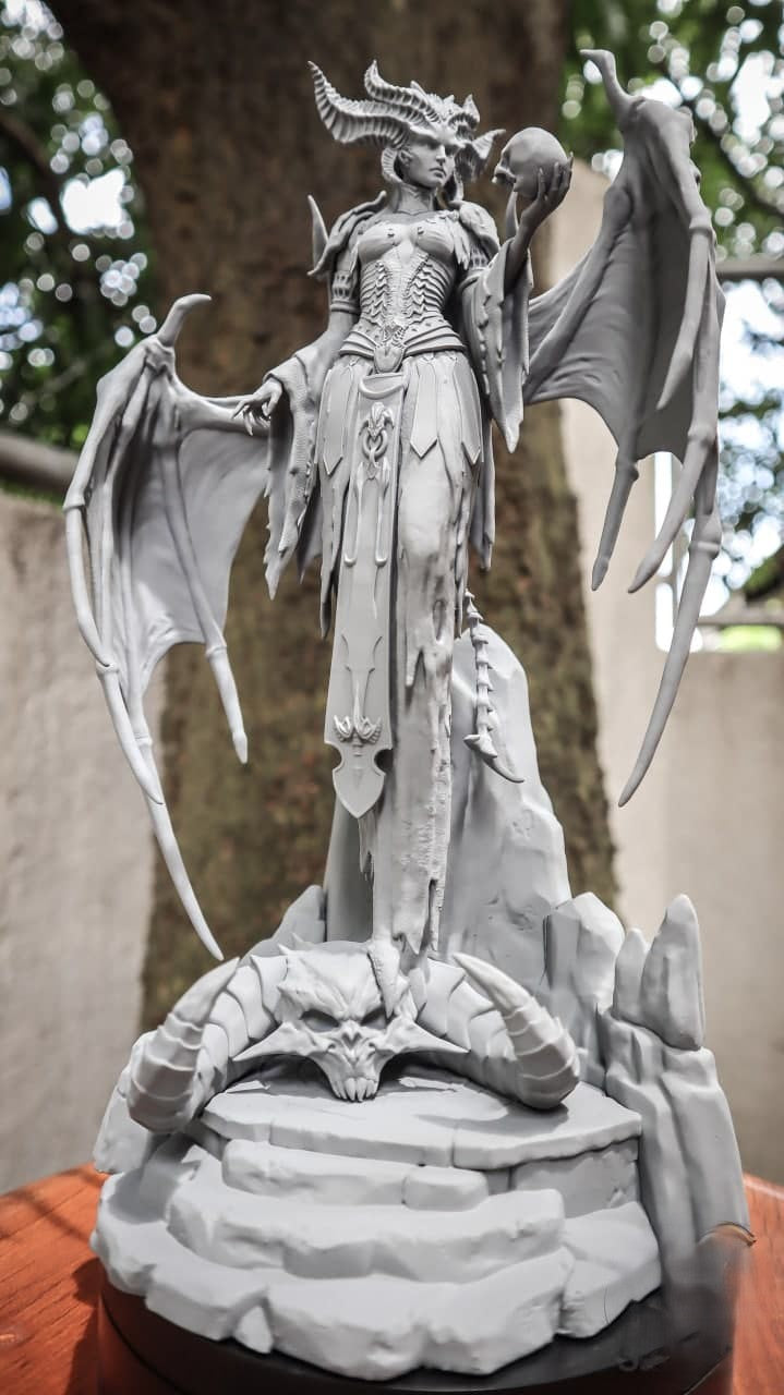 Figurine Lilith - Diablo IV - IR3D