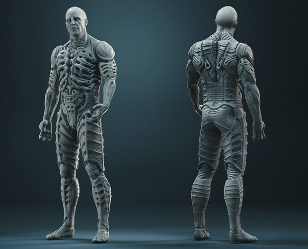 Figurine the last engineer - IR3D