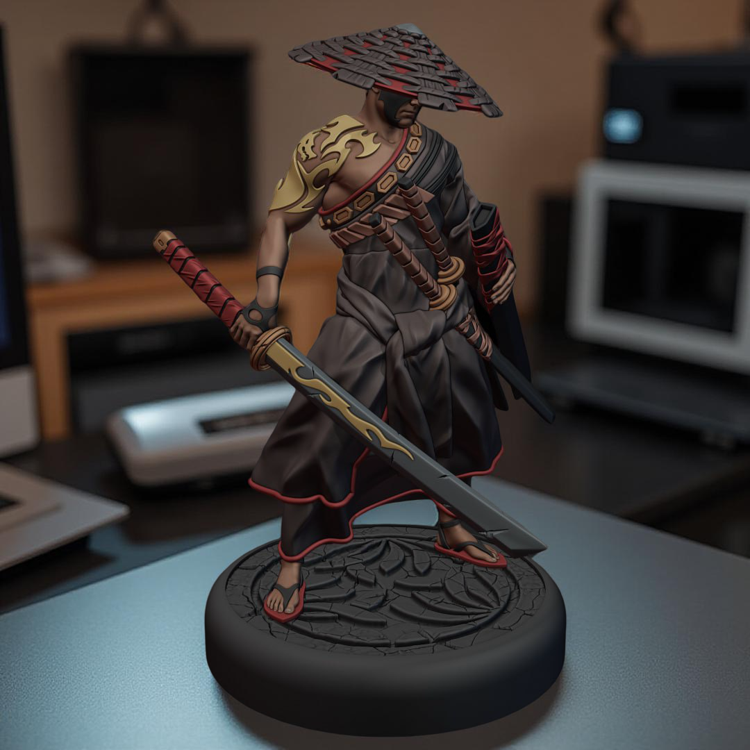 Figurine akio takeshi - IR3D